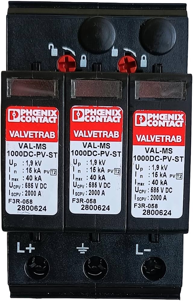 PHC-VAL-MS-1000-PV2V  2800628-SURGE ARRESTOR FOR 2POS ISOLATED 1000V DC