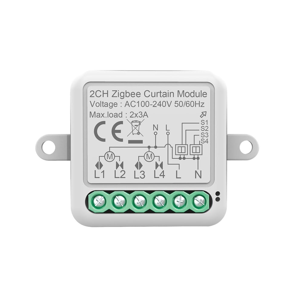 2 CH ZIGBEE CURTAIN MODULE SWITCH
