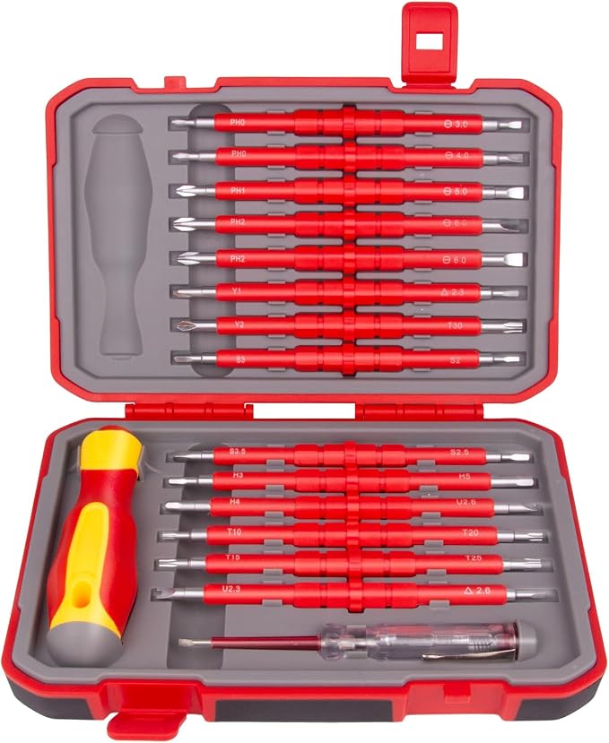SCREWDRIVER SET 29 IN 1 INSULATED