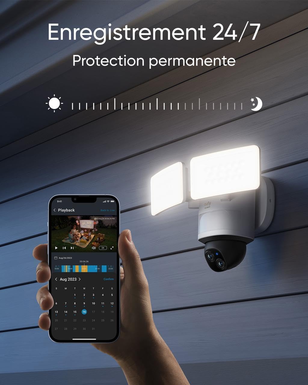 EUFY FLOODLIGHT CAM E340