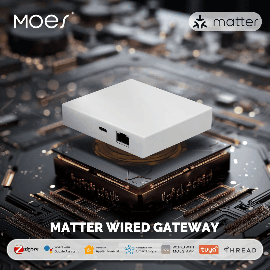 MOES ZIGBEE WIRED SMART GETWAY 
