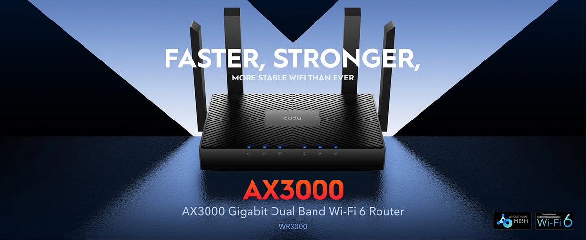 AX3000 GIGABIT WI-FI 6 ROUTER 
