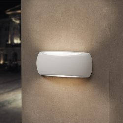 FUMAGALLI WALL FRANCY WHITE E27 OPAL WITH COVER