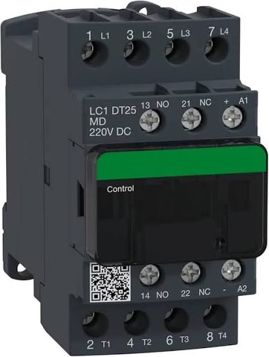 LC1-DT25M7 CONTACTEUR 25A 4P 220V AC1 50/60