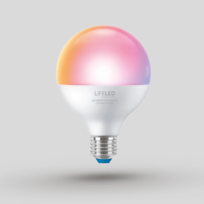 LIFE LED 220 BULB RGB 6K+3K+4K SMART LIFE APP 12W