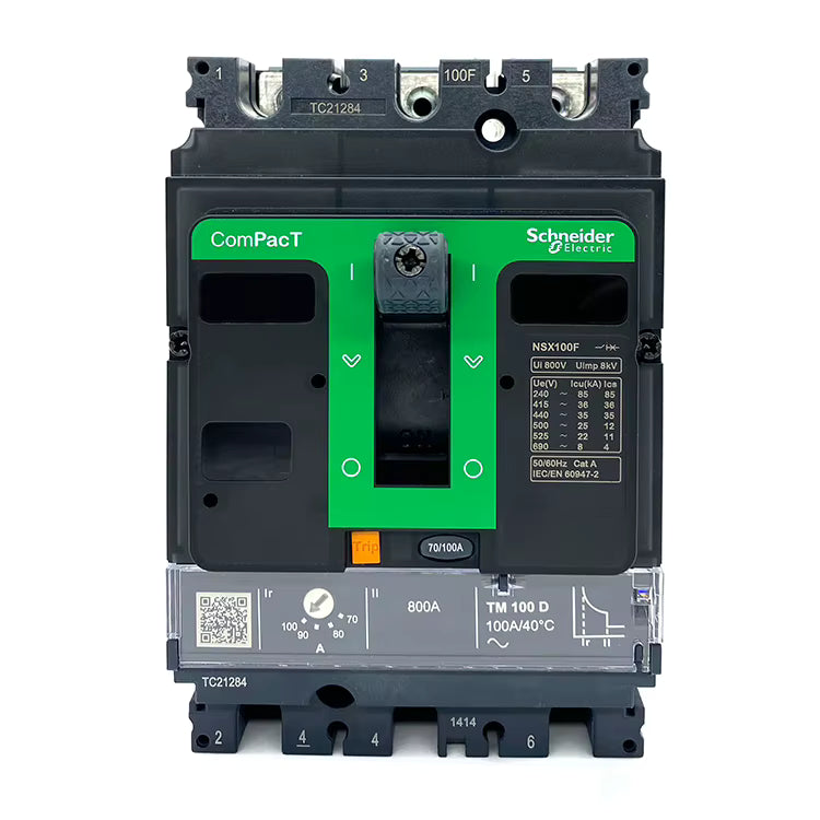 C10B3TM100 NSX 100B 25KA AC 3P3D 100A TMD
