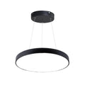 ROUND SURFACE PFC 4000LM 40W BLACK 500X25 SIMA
