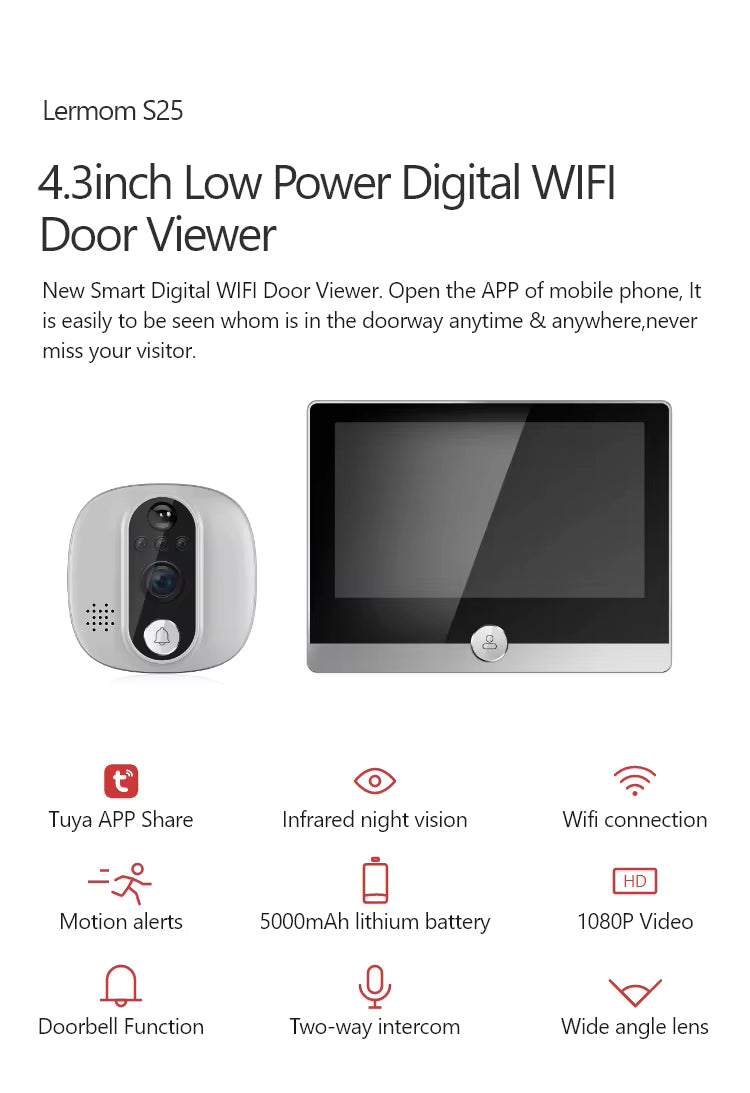 WIFI DOOR VIEWER 