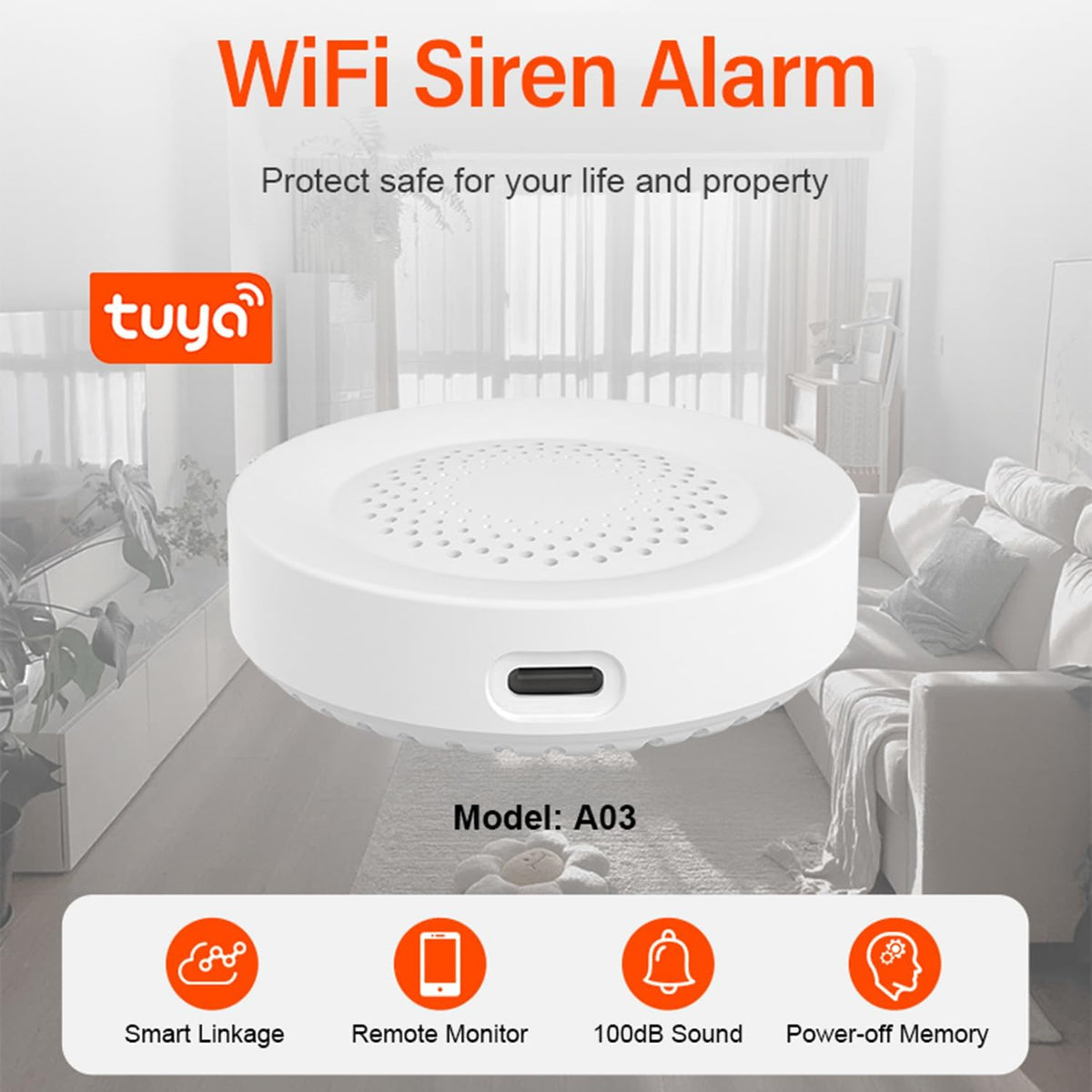 WIFI SIREN SENSOR 