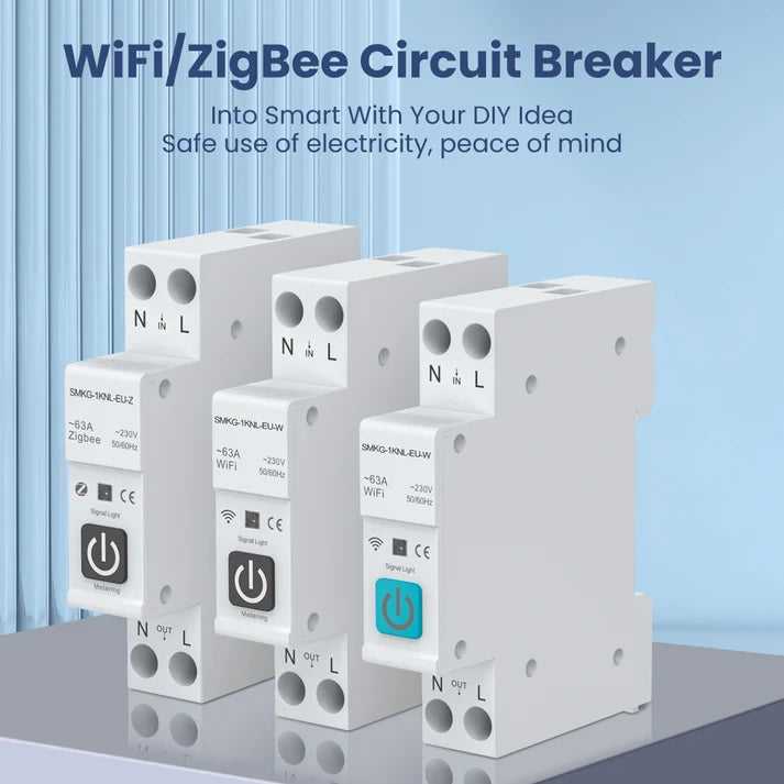 ZIGBEE CIRCUIT BREAKER 63A
