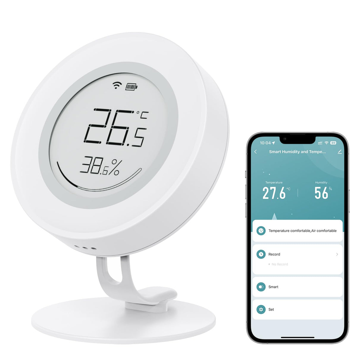 ZIGBEE HUMIDITY SENSOR WITH SCREEN
