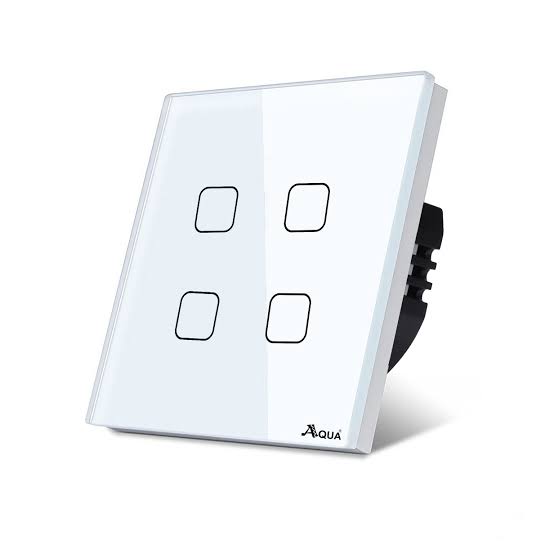 ZIGBEE LIGHT SWITCH WHITE 4 GANG 