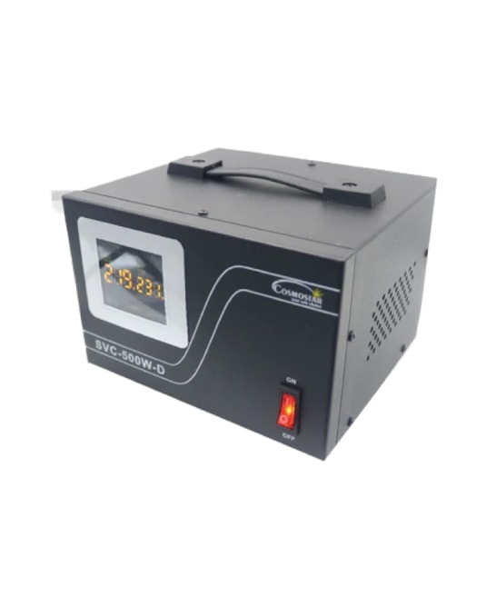 DIGITAL VOLTAGE REGULATOR 1500W MOTORIZED BLACK