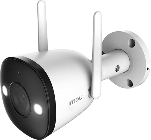 outdoor 2-megapixel Wi-Fi security camera delivering crisp 1080p full HD video
